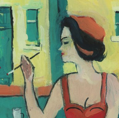 Date Night in a Cafe