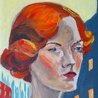 Portrait of a Young Girl in the City